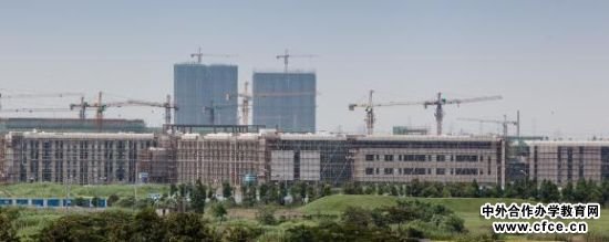 建设中的昆山杜克大学校园 建设中的昆山杜克大学校园